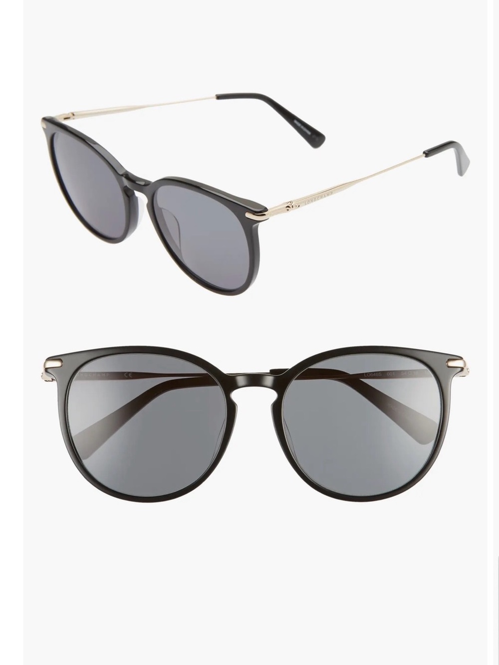 New Longchamp Sunglasses - Black Frame / Green Lens 😎